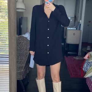Eberjey Black Coverup Dress